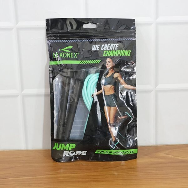 high speed skipping rope with foam padded handles (1 pc)