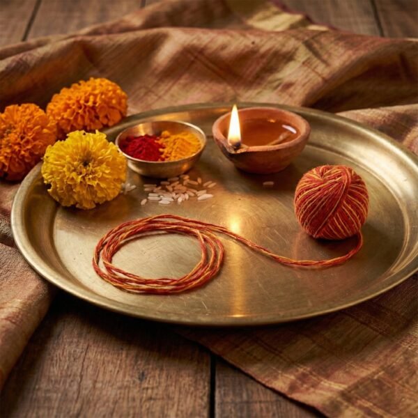 pooja kalawa moli sacred cotton thread (1 pc)