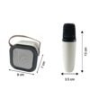 b grade portable karaoke speaker (1 set)