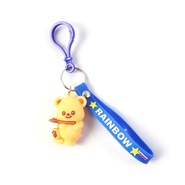 cute bear character keychain (1 pc) cute bear character keychain (1 pc)