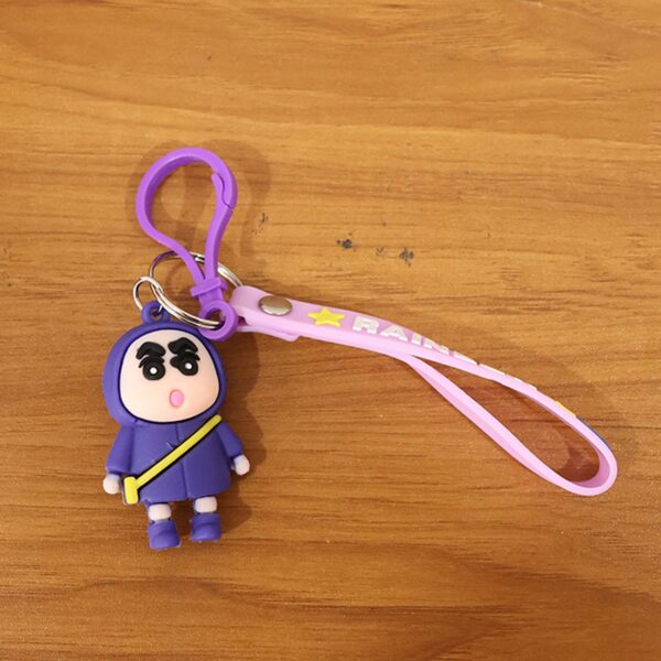 cute cartoon character silicone keychain (1 pc) cute cartoon character silicone keychain (1 pc)