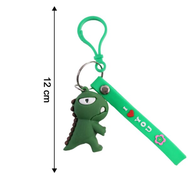 cute dinosaur cartoon silicone keychain (1 pc) cute dinosaur cartoon silicone keychain (1 pc)