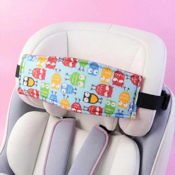 adjustable baby car seat head support strap (1 pc)