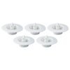 5 pcs multipurpose sink drain hair catcher & strainer filter (30~45 mm)
