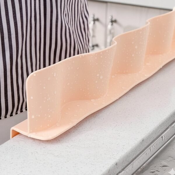 premium kitchen sink splash guard (1 pc / 49 cm long)