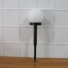 solar powered led garden globe pathway light (1 pc)