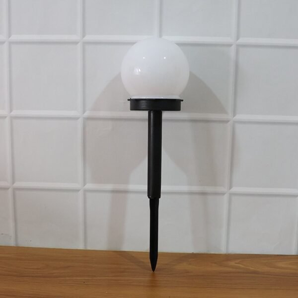 solar powered led garden globe pathway light (1 pc)