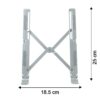 foldable adjustable laptop stand for desk and table use