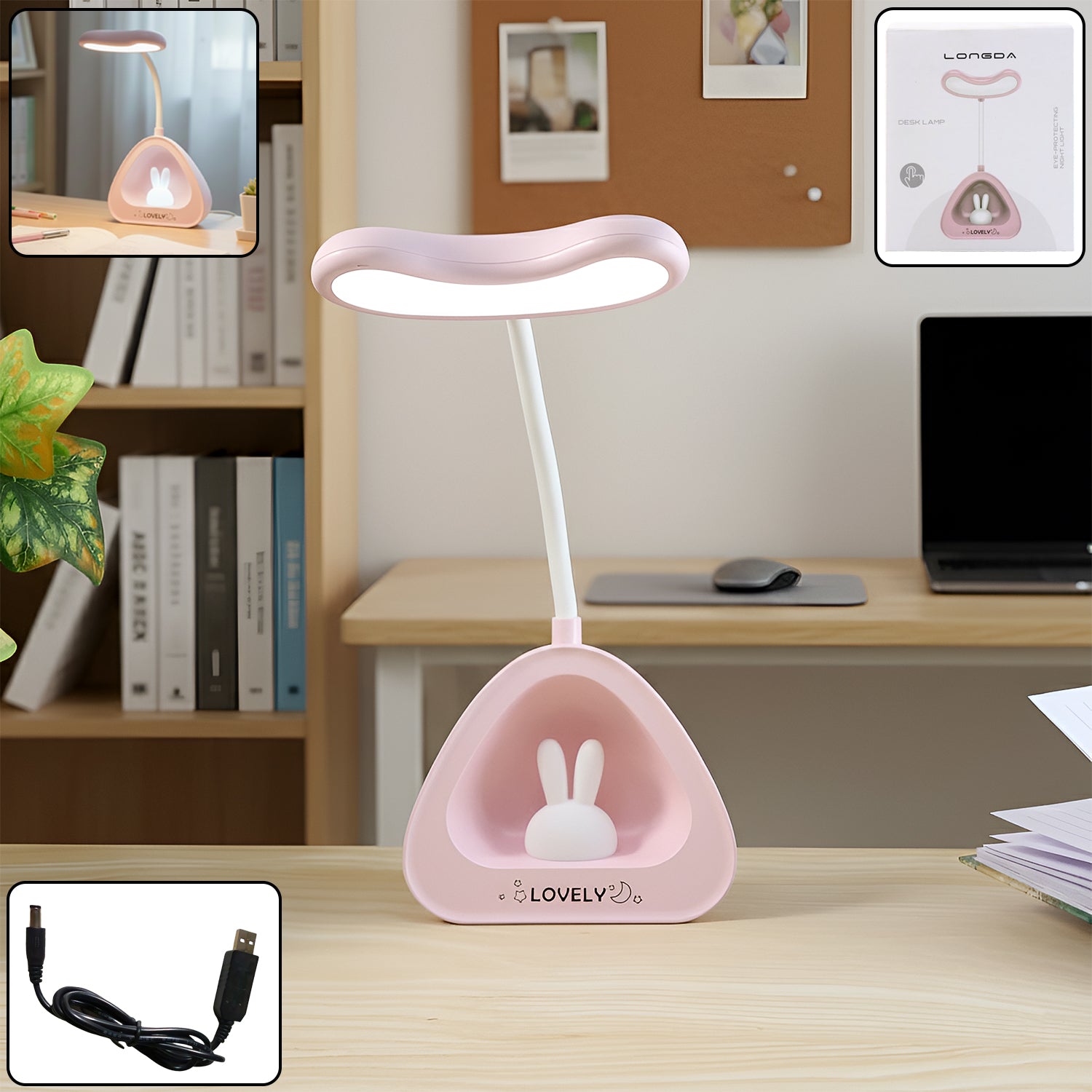 cute led desk table lamp (1 pc)