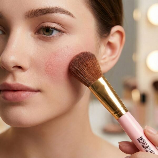 9 in 1 professional makeup brush set (1 set)