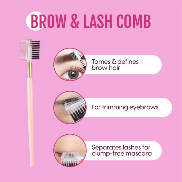 9 in 1 professional makeup brush set (1 set)