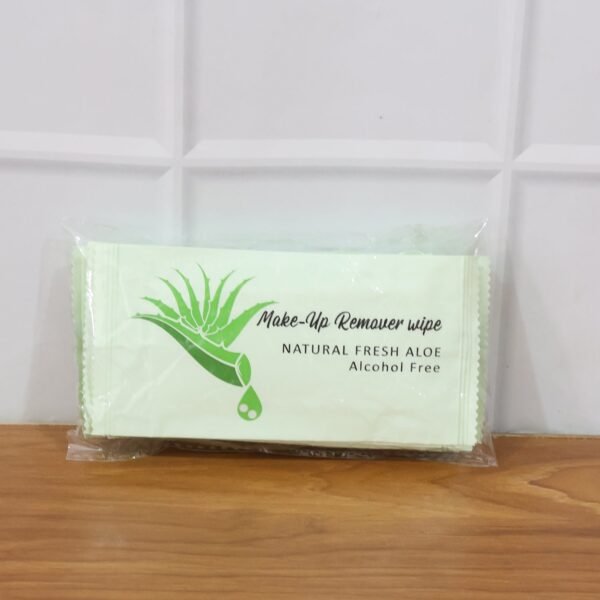 premium natural aloe makeup remover wipes (pack of 10 pc)