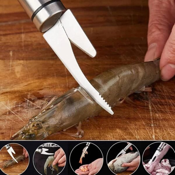 stainless steel fruit & vegetable corer and slicer tool (1 pc) stainless steel fruit & vegetable corer and slicer tool (1 pc)