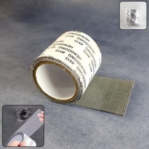 premium self adhesive window screen repair mesh tape (5cm x 1m)