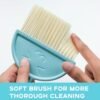 2 in 1 mini cleaning dustpan & hand brush set (1 set)