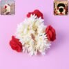 traditional artificial flower gajra (1 pc)