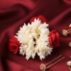traditional artificial flower gajra (1 pc)