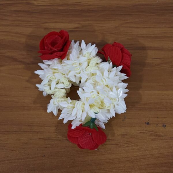 traditional artificial flower gajra (1 pc)