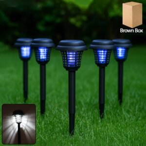 solar powered mosquito killer garden light (5 pc)