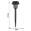 solar powered mosquito killer garden light (5 pc)