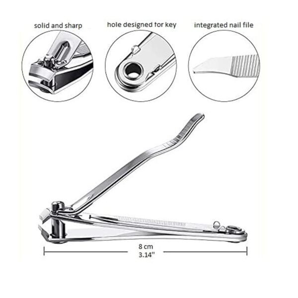 premium heavy duty stainless steel nail cutter (1 pc)