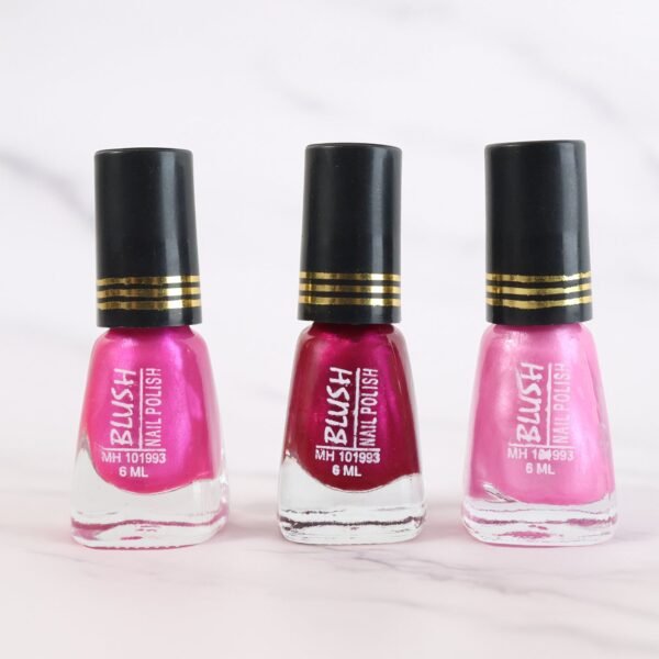 blush dark mini nail polish (mix color / 6 ml / 1 pc)