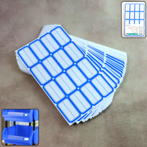 writable label stickers â€“ 50 sheets self adhesive label