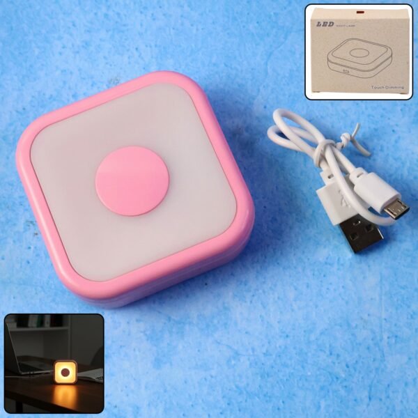 portable usb powered touch sensor led night lamp (1 pc)