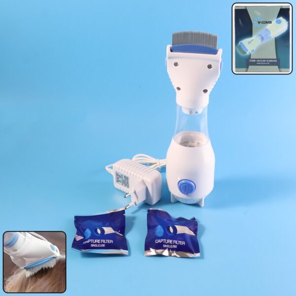 electric anti lice vacuum comb set