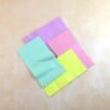 multicolor decorative baking paper sheets (38 x 33 cm / 200 pc)
