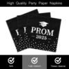 prom 2025 party napkins (33 x 33 cm / 100 pc)