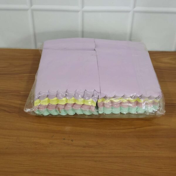 multicolor decorative baking paper sheets (38 x 33 cm / 200 pc)