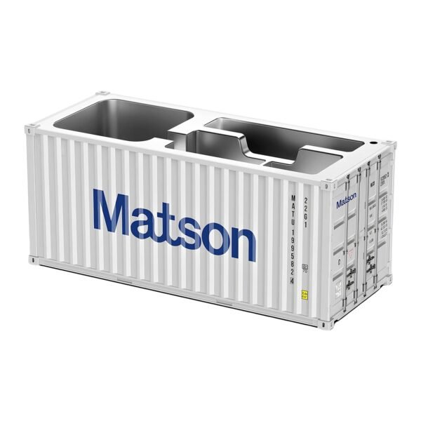 container style multi compartment desk organizer (1 pc)