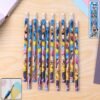 premium cartoon printed graphite pencils set of 12 pc