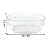 transparent multipurpose serving bowl set (4 pc set) transparent multipurpose serving bowl set (4 pc set)