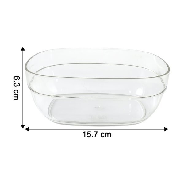transparent multipurpose serving bowl set (4 pc set) transparent multipurpose serving bowl set (4 pc set)