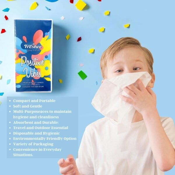 premium soft pocket tissue pack for daily use, skin care, office (pack of 6 / 60 sheet)