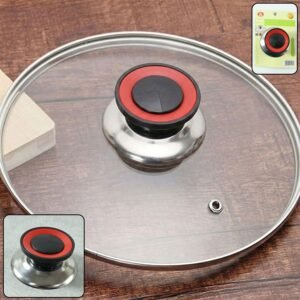 transparent heat resistant glass cooking lid (1 pc)