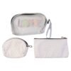 3 in 1 premium makeup bag set