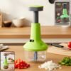 push down vegetable & fruit chopper (b grade / 750 ml)