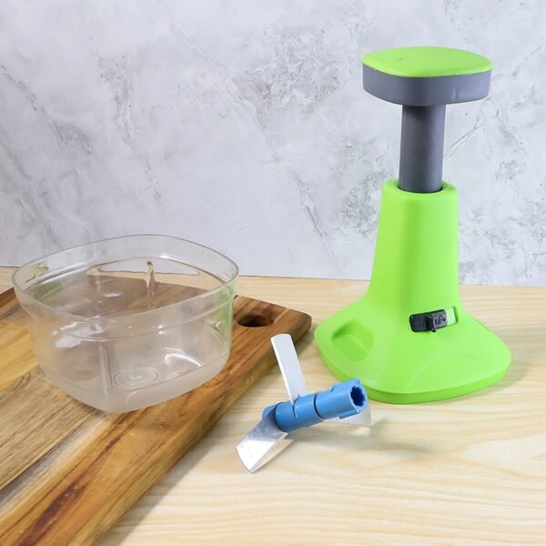 push down vegetable & fruit chopper (b grade / 750 ml)