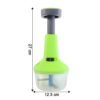 push down vegetable & fruit chopper (b grade / 750 ml)
