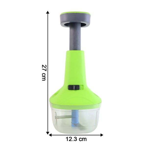 push down vegetable & fruit chopper (b grade / 750 ml)