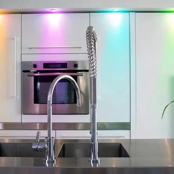 multicolor remote control led touch light set