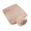 pvc hot water bag with soft fur cover (1 pc)