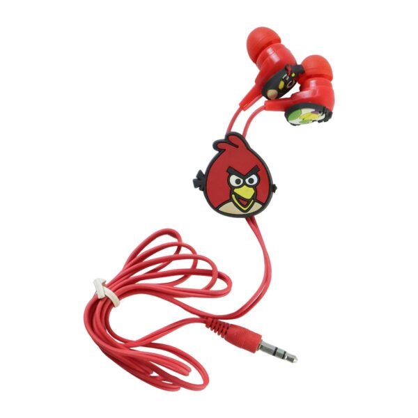 cartoon character wired in ear earphones (1 set)