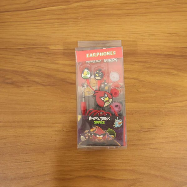 cartoon character wired in ear earphones (1 set)