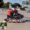 professional adjustable inline skates for kids and adults (xl / 1 pair)