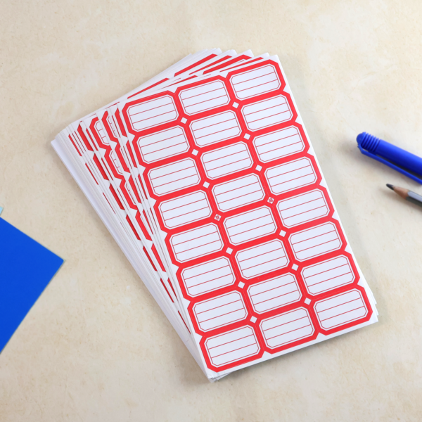 50 sheets self adhesive label stickers