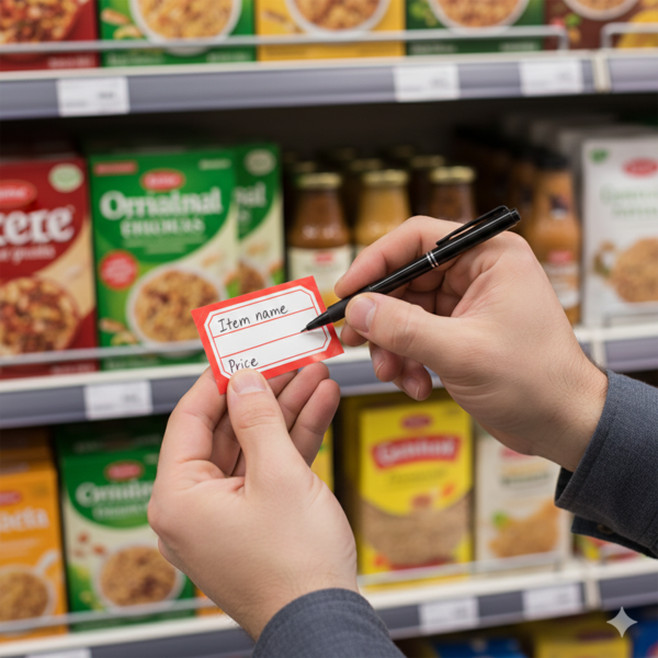 50 sheets self adhesive label stickers